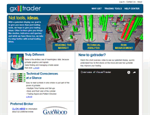 Tablet Screenshot of gxtrader.com